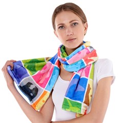 12 X60  Small Premium Plush Fleece Scarf