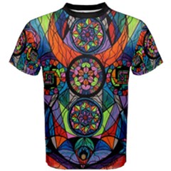 Higher Purpose - Men s Cotton Tee by tealswan