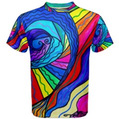 Centripetal - Men s Cotton Tee by tealswan