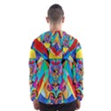 Arcturian Metamorphosis Grid - Hooded Wind Breaker (Men) View2