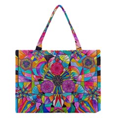 Positive Intention - Medium Tote Bag by tealswan