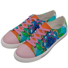 Openness - Women s Low Top Canvas Sneakers by tealswan