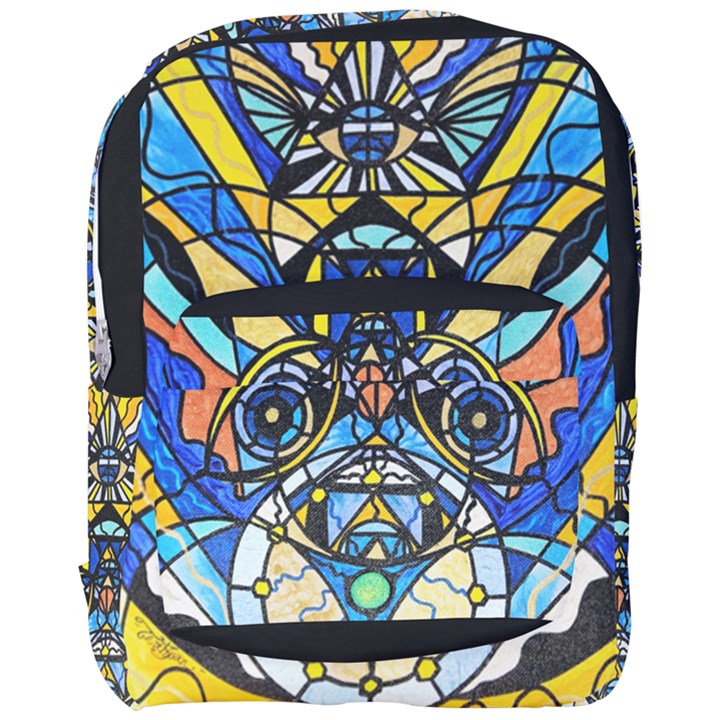 Sirian Solar Invocation Grid - Full Print Backpack