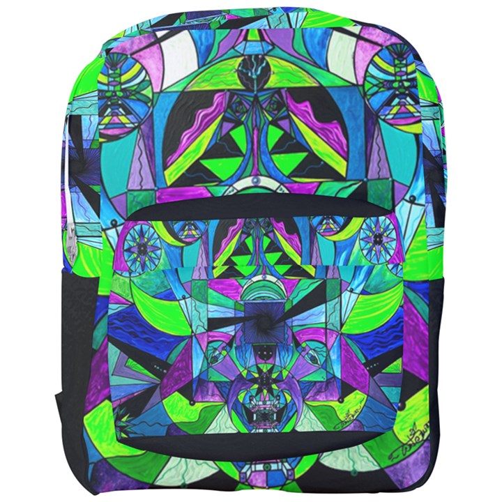 Arcturian Astral Travel Grid - Full Print Backpack