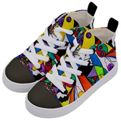 Compatibility - Kid s Mid-top Canvas Sneakers by tealswan