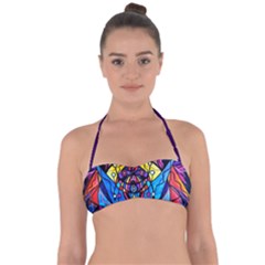 The Time Wielder - Halter Bandeau Bikini Top by tealswan