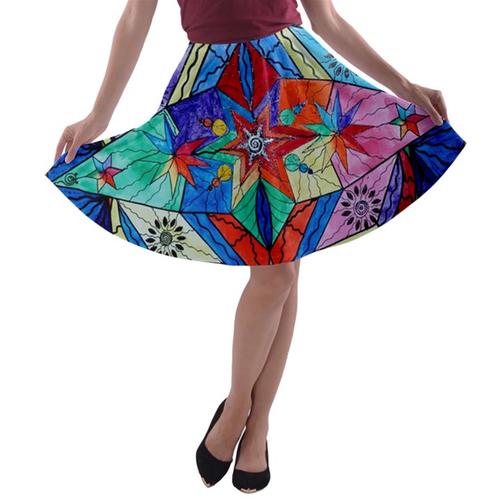 Soul Family - A-line Skater Skirt