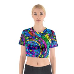 Creative Progress - Cotton Crop Top by tealswan