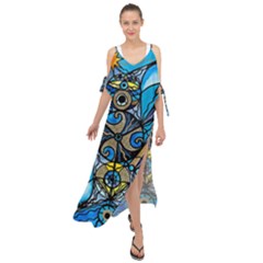 Sirius - Maxi Chiffon Cover Up Dress by tealswan