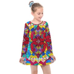 Festivity - Kids  Long Sleeve Dress by tealswan