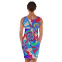 Pleidian Restore Harmony Lightwork Model - Wrap Front Bodycon Dress View2