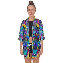 Cure - Open Front Chiffon Kimono by tealswan