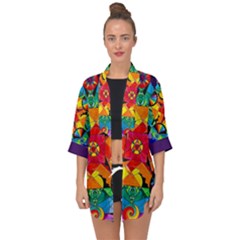 The Way - Open Front Chiffon Kimono by tealswan