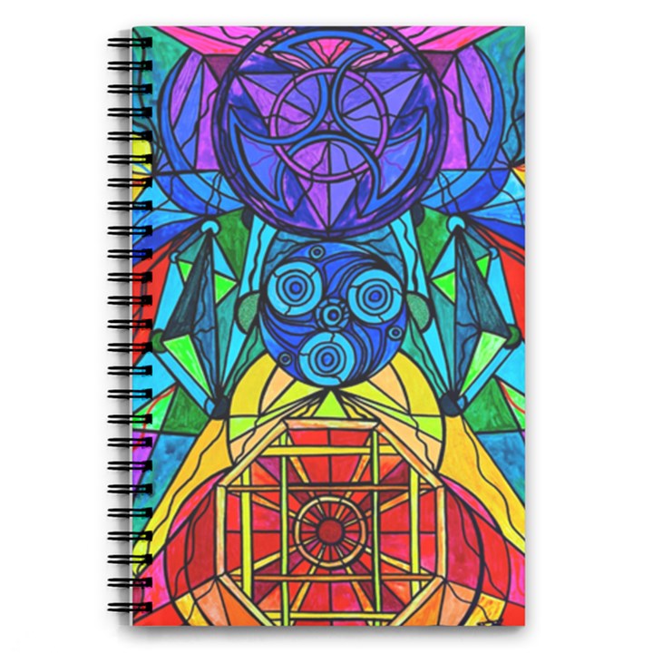 Arcturian Conjunction Grid - 5.5  x 8.5  Notebook New