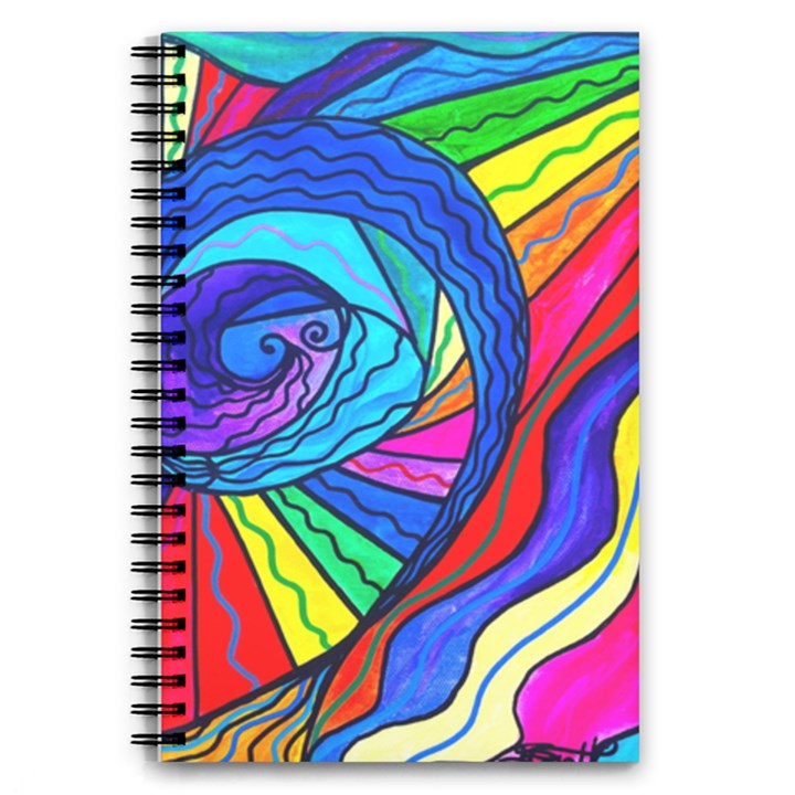 Centripetal - 5.5  x 8.5  Notebook New