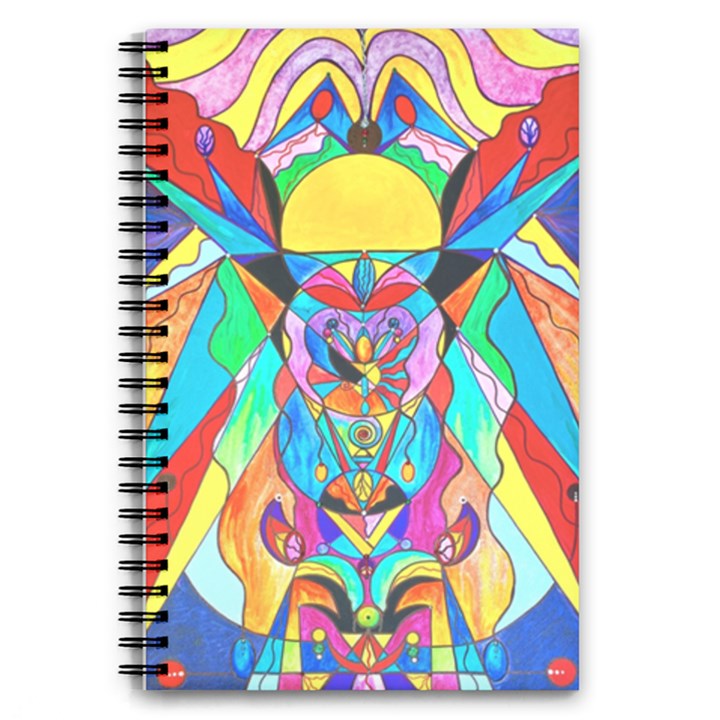 Arcturian Metamorphosis Grid - 5.5  x 8.5  Notebook New