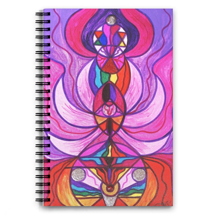 Devine Feminine Activation - 5.5  x 8.5  Notebook New