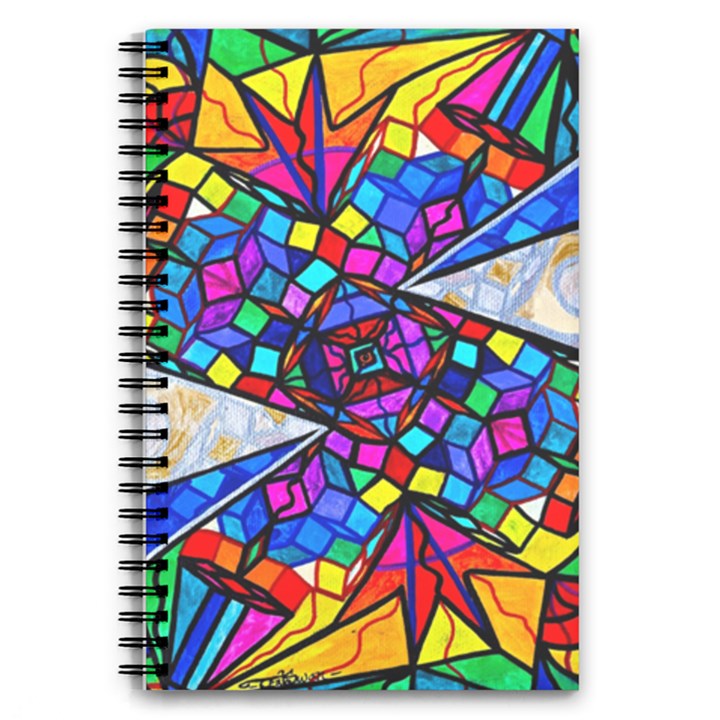 Elucidate Me - 5.5  x 8.5  Notebook New