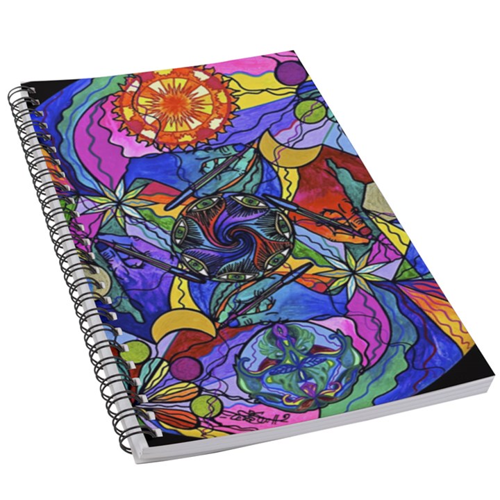 Awakened Poet - 5.5  x 8.5  Notebook New