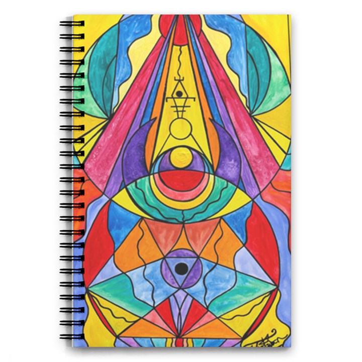 Arcturian Insight Grid - 5.5  x 8.5  Notebook New