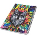 Wolf - 5.5  x 8.5  Notebook New View2