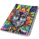 Wolf - 5.5  x 8.5  Notebook New View2