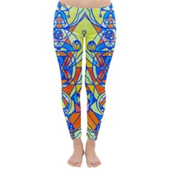 Happiness Pleiadian Lightwork Model - Classic Winter Leggings by tealswan