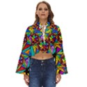 Adaptability Grid - Boho Long Bell Sleeve Top View1