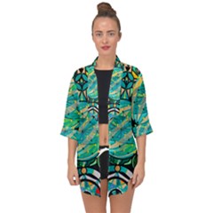 Hilarion Consciousness - Open Front Chiffon Kimono by tealswan