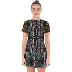 Star Wars Drop Hem Mini Chiffon Dress by fashionfr3ak