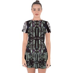 Black Constellation Screenshot 2025-03-14 At 12 02 18?am Eclectic Beauty Updated Beautiful People Drop Hem Mini Chiffon Dress by fashionfr3ak